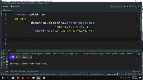 timetuple ()). . Python convert unix timestamp to datetime with timezone